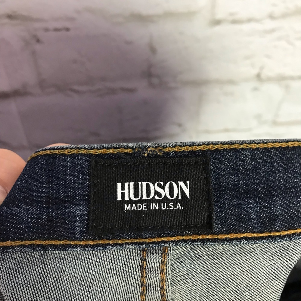 Hudson Luna Crop Super Skinny Glam Beaded Jeans 29 - Picture 6 of 8